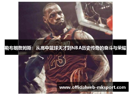 勒布朗詹姆斯：从高中篮球天才到NBA历史传奇的奋斗与荣耀